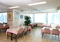 朝食会場